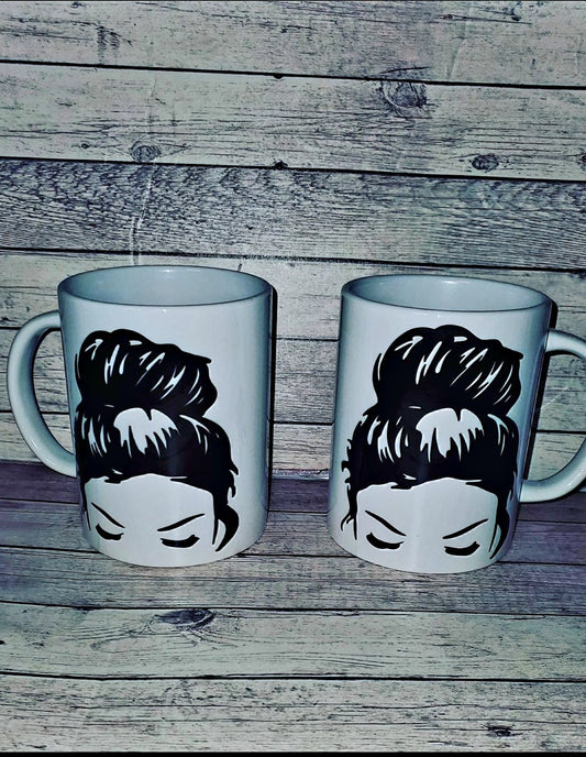 The Messy Bun Mom Mug